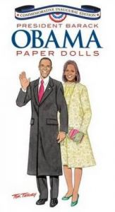 book cover of President Barack Obama Paper Dolls (Dover President Paper Dolls) by Tom Tierney