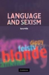 book cover of Language and Sexism by Sara Mills