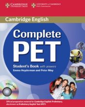 book cover of Complete PET Student's Book with answers with CD-ROM by Emma Heyderman