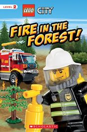 book cover of LEGO City: Fire in the Forest! by Samantha Brooke