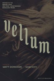 book cover of Vellum by Matt Donovan