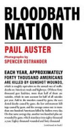 book cover of Bloodbath Nation by Paul Auster
