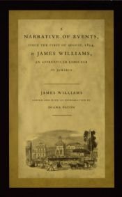 book cover of A Narrative of Events - PB by James Williams