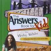 book cover of Answers Book for Kids: Volume 3 - God and the Bible by Ken Ham