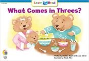 book cover of What Comes in Threes? by Marlene Beierle