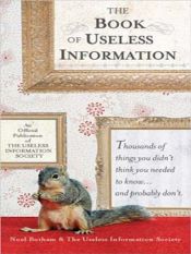 book cover of The book of useless information by Noel Botham