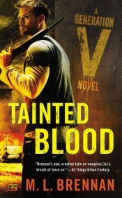 book cover of Tainted Blood by M.L. Brennan