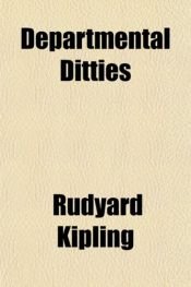 book cover of Departmental Ditties; And Other Verses by Radjardas Kiplingas