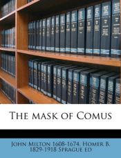 book cover of The mask of Comus by John Milton