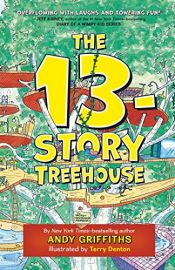 book cover of The 13-Story Treehouse by Andy Griffiths