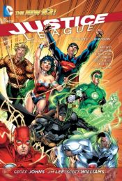 book cover of Justice League Vol. 1: Origin (The New 52) (Justice League (DC Comics)) by Geoff Johns