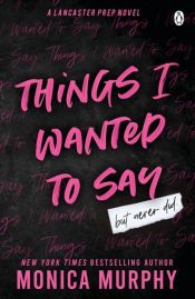 book cover of Things I Wanted To Say by Monica Murphy