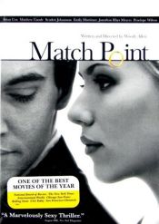 book cover of Match point by Woody Allen
