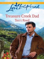 book cover of Treasure Creek Dad (Alaskan Bride Rush Series, Book 2) (Love Inspired #578) by Terri Reed