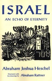 book cover of Israel : An Echo of Eternity by Abraham Joshua Heschel