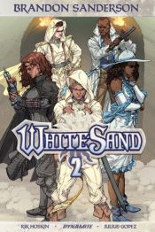 book cover of Brandon Sanderson's White Sand Vol. 2 by Rik Hoskin|Robert Jordan