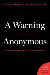 book cover of A Warning by Anonymous
