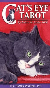 book cover of Cat's Eye Tarot by Debra Givin