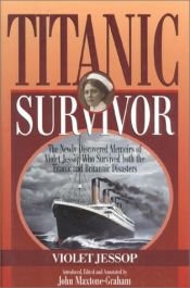 book cover of Titanic survivor by Violet Constance Jessop