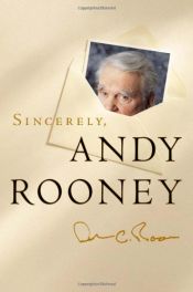book cover of Sincerely, Andy Rooney by Andy Rooney