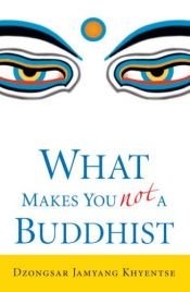 book cover of What Makes You Not a Buddhist by Dzongsar Jamyang Khyentse