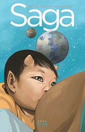book cover of Saga Book One by Brian K. Vaughan
