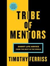 book cover of Tribe of Mentors by TIM FERRISS