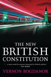 book cover of The new British constitution by Vernon Bogdanor