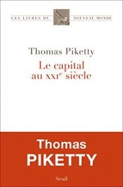 book cover of Le Capital au XXIe siècle by Thomas Piketty