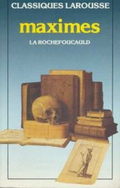 book cover of Maximes et Réflexions diverses by La Rochefoucauld