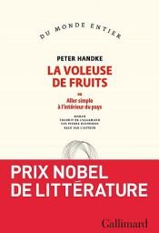 book cover of La voleuse de fruits by Peter Handke