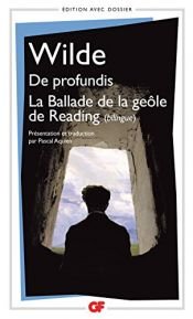 book cover of La Ballade de la geôle de Reading De profundis by Oscar Wilde