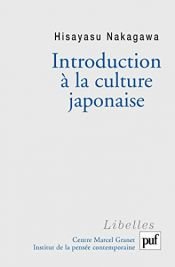 book cover of Introduction à la culture japonaise : Essai d'anthropologie réciproque by Hisayasu Nakagawa