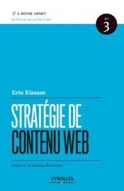 book cover of Stratégie de contenu Web by Erin Kissane