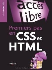 book cover of Premiers pas en CSS et HTML by Francis Draillard