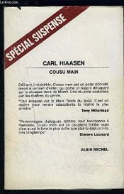 book cover of Cousu main by Carl Hiaasen