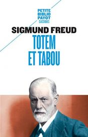 book cover of Totem et tabou by Sigmund Freud