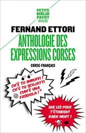 book cover of Anthologie des expressions corses by Fernand Ettori