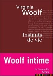 book cover of Instants de vie by Virginia Woolf