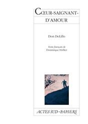 book cover of Coeur-saignant-d'amour by Don DeLillo