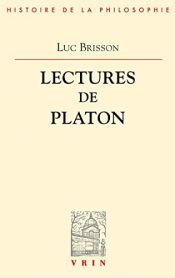 book cover of Lectures de Platon by Luc Brisson