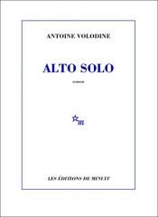 book cover of Alto solo by Antoine Volodine