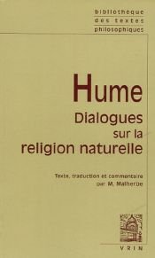 book cover of Dialogues sur la religion naturelle by David Hume