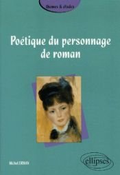 book cover of PoÃ©tique du personnage de roman by Michel Erman