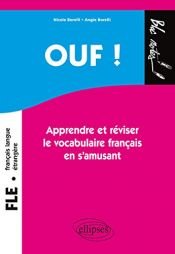 book cover of FLE vocabulaire : Apprendre et réviser le vocabulaire de français en s'amusant by Nicole Borelli