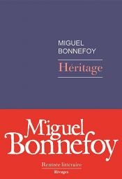 book cover of Héritage by Miguel Bonnefoy