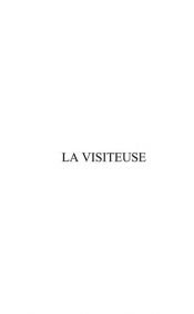 book cover of La Visiteuse by Guy des Cars