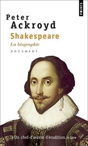book cover of Shakespeare by Peter Ackroyd