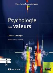 book cover of Psychologie des valeurs by Christine Chataigné
