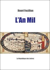 book cover of L'an mil by Henri Focillon